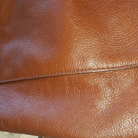 Fossil Evelyn Tote Cow Hide Leather - Picture 11 of 12